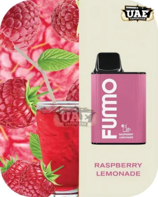 Fumo King 6000 Puffs Disposable Vape Raspberry Lamonade in Dubai