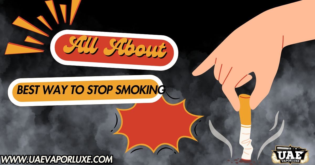 best way to stop smoking