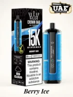 Al Fakher Crown Bar 15k Puffs Hypermax Berry Ice