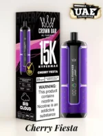 Al Fakher Crown Bar 15k Puffs Hypermax cherry fiesta
