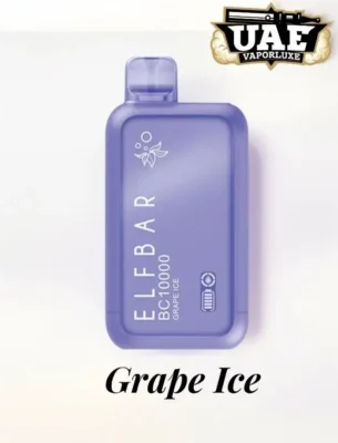 Elfbar BC 10000 Grape Ice Disposable vape in UAE