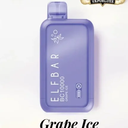 Elfbar BC 10000 Grape Ice Disposable vape in UAE
