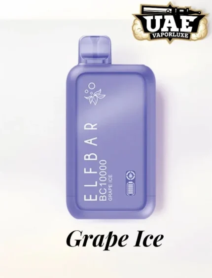Elfbar BC 10000 Grape Ice Disposable vape in UAE