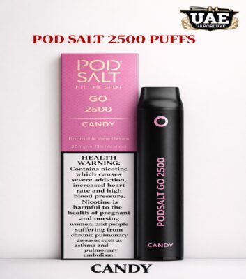 Pod Salt Go 2500 Candy Disposable Vape – 20mg Nicotine Salt