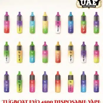 TugBoat Evo 4500 Puffs Disposable Vape – 4500 Puffs, 5% Nicotine, Type-C Rechargeable in UAE