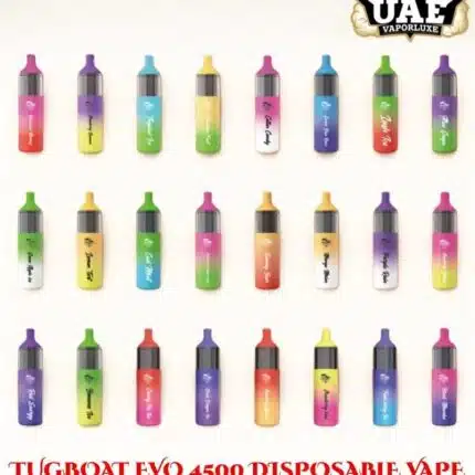 TugBoat Evo 4500 Puffs Disposable Vape – 4500 Puffs, 5% Nicotine, Type-C Rechargeable in UAE