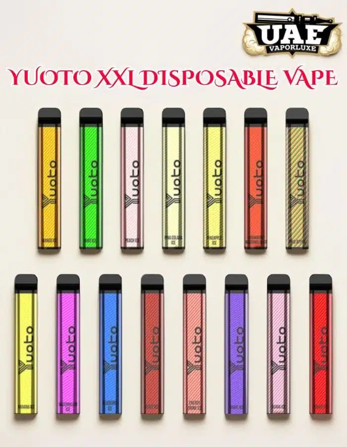 Order Yuoto XXL 2500 Puffs Disposable Vape in the UAE Yuoto XXL 2500 Puffs Disposable Vape at UAE Vapor Luxe