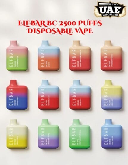 ELFBAR BC 2500 PUFFS DISPOSABLE VAPE