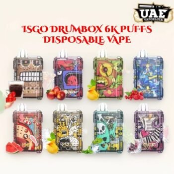 ISGO DRUMBOX 6K PUFFS DISPOSABLE VAPE