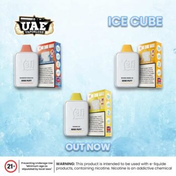 Yeti Ice Cube 6000 Puffs disposable vape at UAE