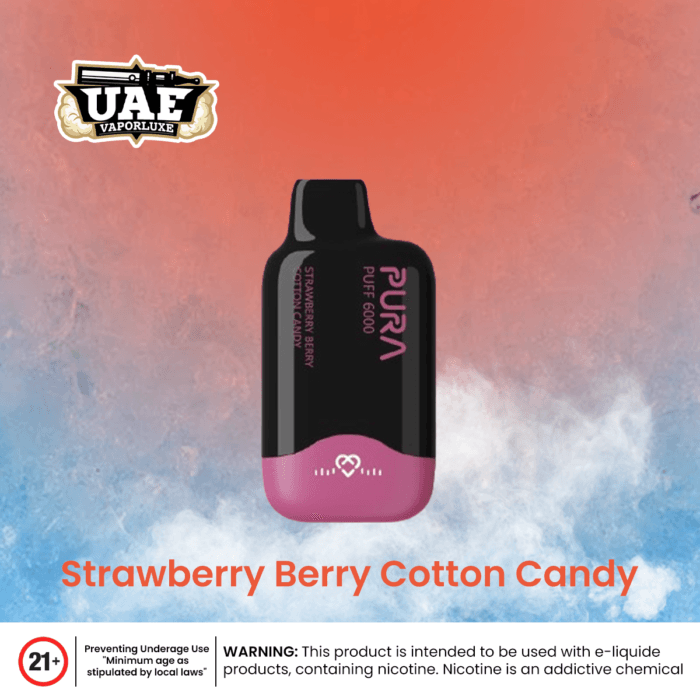 Strawberry Berry Cotton Candy Disposable Vape