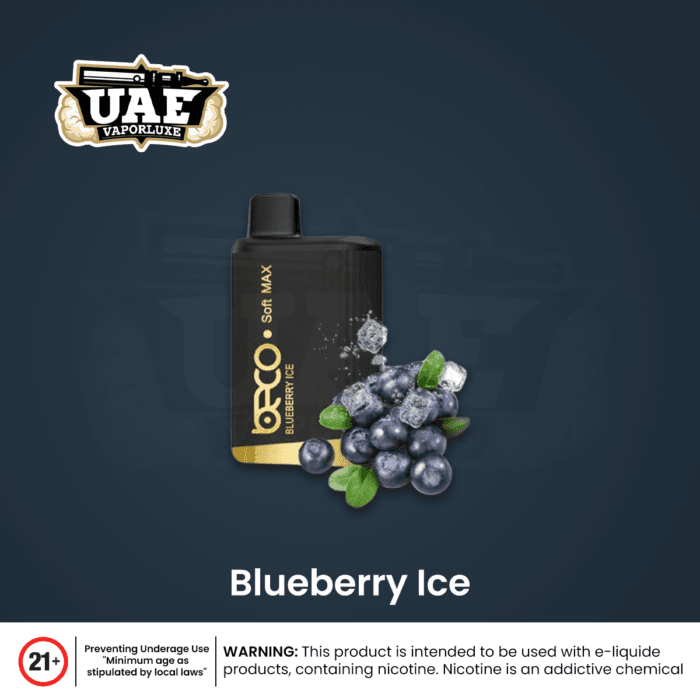 Blueberry ice