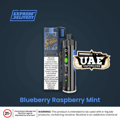 blueberry raspberry mint