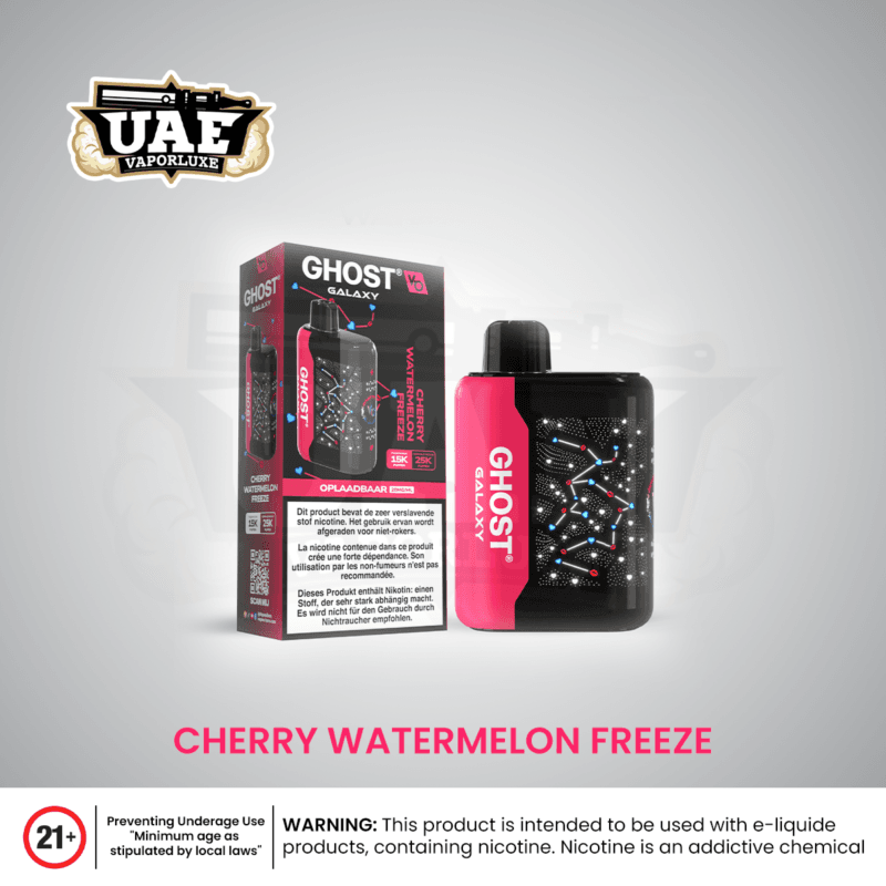 Ghost Galaxy 25K Puffs Vape – ultra-long battery and puff count