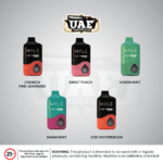 Chemica Pink Lemonade Sweet Peach Lemon Mint Miami Mint Iced Watermelon