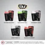 Watermelon Gummy Kiwi Dragon Fruit Strawberry Cream Burley Tobacco Grapefruit Blueberry