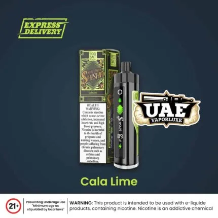 Buy Pod Salt Shisha 8000 Puffs Disposable Vape Cola Lime