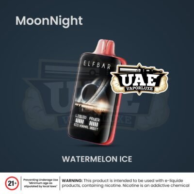 Elf Bar Moon Night 40000 Puffs Watermelon Ice Flavor