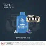 Tugboat Super 16000 Puffs Disposable Vape Blueberry Ice Flavor