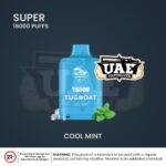 Tugboat Super 16000 Puffs Disposable Vape Cool Mint Flavor