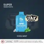 Tugboat Super 16000 Puffs Disposable Vape Cool Mint Flavor
