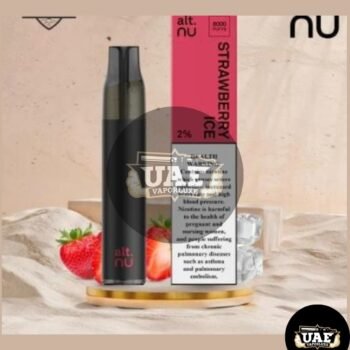 ALT NU 8000 Puffs 20mg Disposable Strawberry Ice