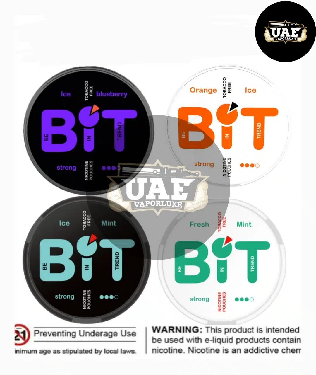 Bit Nicotine Pouches (13mg) in Dubai Bit Nicotine Pouches (13mg) in Dubai
