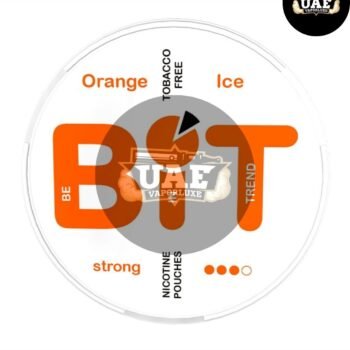 Bit Nicotine Pouches (13mg) in Dubai Orange Ice Strong