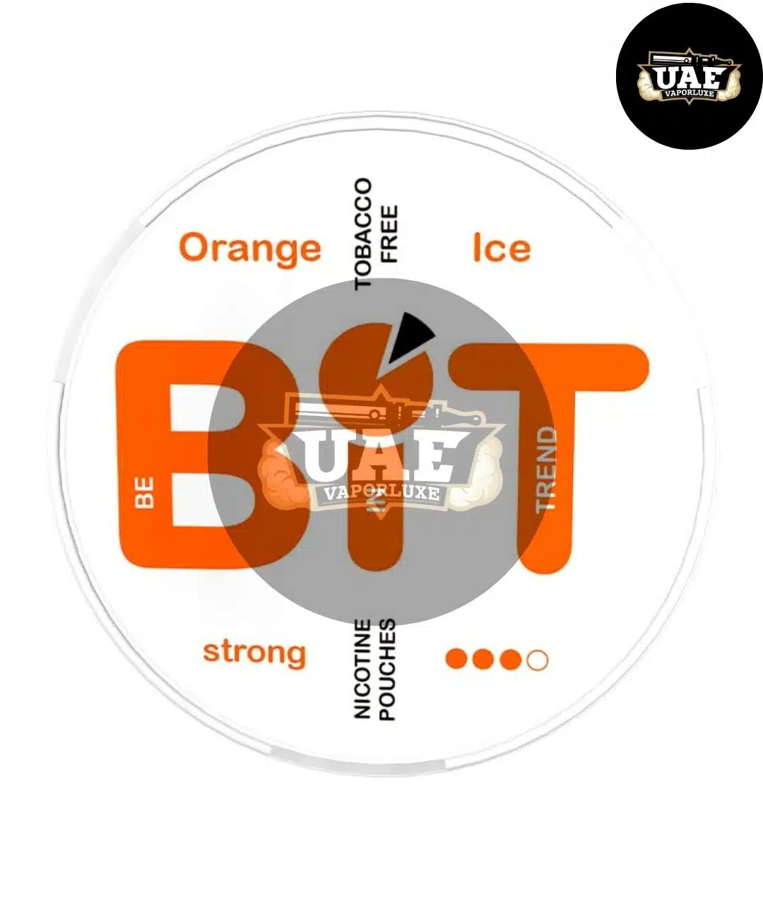 Bit Nicotine Pouches (13mg) in Dubai Orange Ice Strong