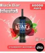 Black Bar 50K Puffs Disposable Vape In Dubai Strawberry Melon