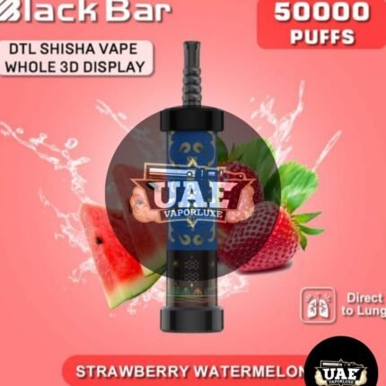 Black Bar 50K Puffs Disposable Vape In Dubai Strawberry Melon