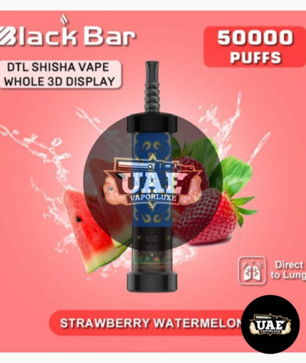 Black Bar 50K Puffs Disposable Vape In Dubai Strawberry Melon