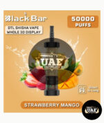 Black Bar 50K Puffs Disposable Vape In Dubai Strawberry Mango