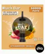 Black Bar 50K Puffs Disposable Vape In Dubai Strawberry Mango