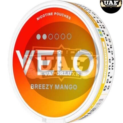 VELO Nicotine Pouches in Dubai Breezy mango