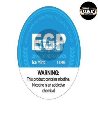 EPG Nicotine Pouches in Dubai Ice Mint
