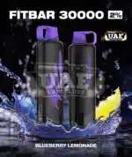 FITBAR Shisha 30000 Puffs 20MG Blueberry Lemonade