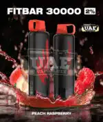 FITBAR Shisha 30000 Puffs 20MG Peach Raspberry