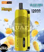 HQD Glaze Plus Disposable Vape with 12000Puffs Mango