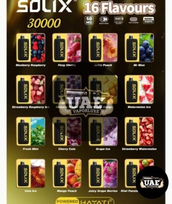 Hayati Solix 30000 Puffs Disposable Vape Golden Edition in UAE
