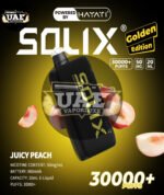 Hayati Solix 30000 Puffs Disposable Vape Golden Edition in UAE Juicy Peach