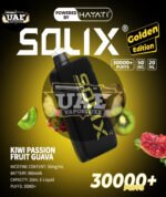 Hayati Solix 30000 Puffs Disposable Vape Golden Edition in UAE Kiwi Passion Fruit guava