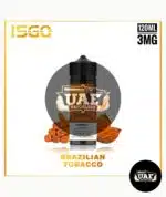 ISGO 120ml 3mg E-Liquid Brazilian Tobacco