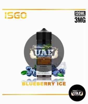 ISGO 120ml 3mg E-Liquid BLUEBERRY ICE