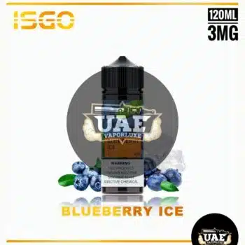ISGO 120ml 3mg E-Liquid BLUEBERRY ICE