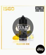 ISGO 30ml Salt Nicotine E-Liquid 25mg 50mg MANGO ICE