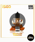 Isgo 3mg 6mg-60ml E-Liquid in Dubai Brazilian Tobacco