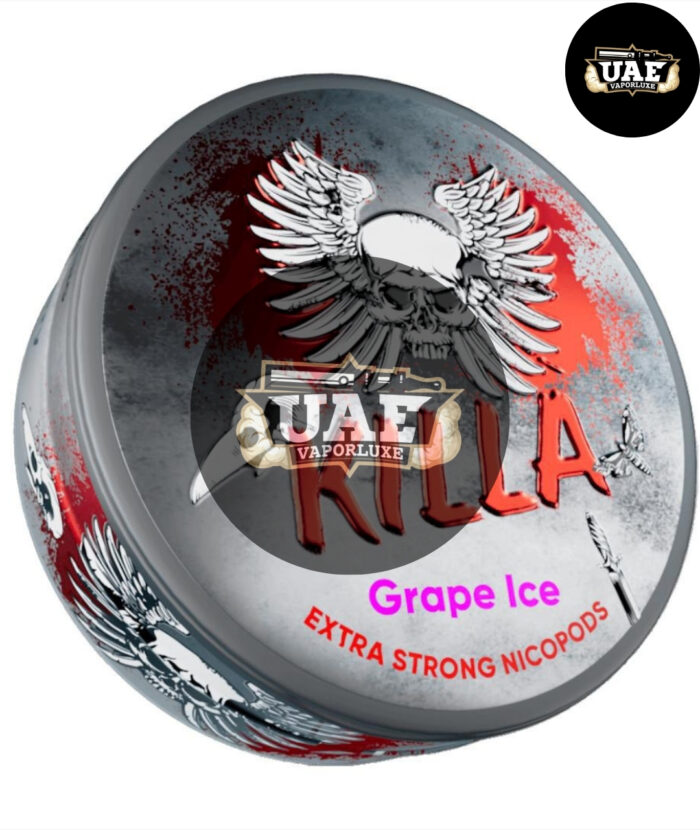 Killa Nicotine Pouches 16mg grape ICe