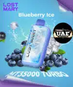 Lost Mary MT 35000 Puffs Turbo Disposable Vape Blueberry ICE