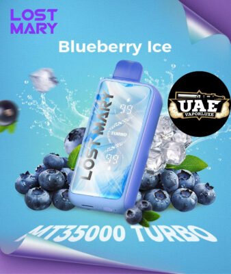Lost Mary MT 35000 Puffs Turbo Disposable Vape Blueberry ICE